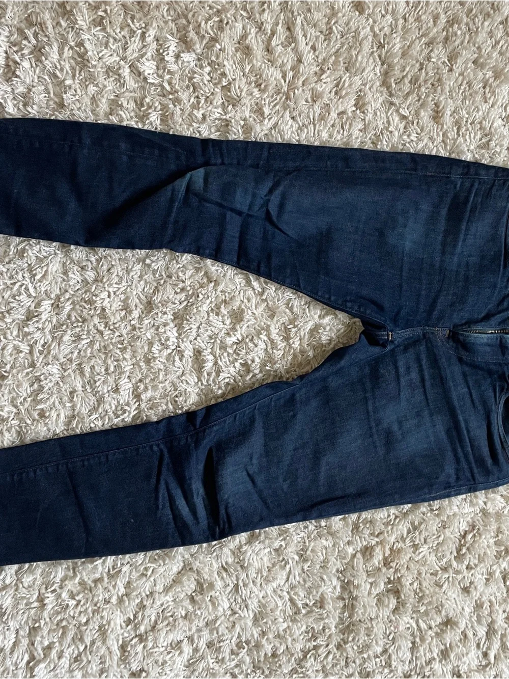 J. Crew Men's 484 Slim Jeans in Dark Blue Wash